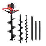 65CC Powerful Post Hole Digger with Auger Bits