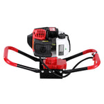 65Cc Post Hole Digger Motor Only Petrol Engine Red