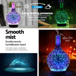 Ultrasonic Aroma Aromatherapy Diffuser 3D Light Oil Firework Humidifier