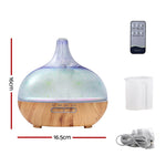 Aroma Diffuser Aromatherapy 3D Glass 400Ml