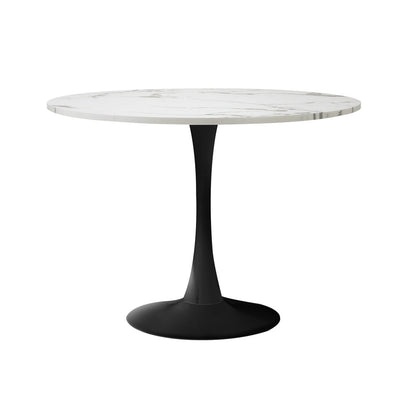 Dining Set White 90cm