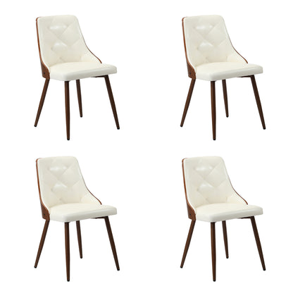 4-Seater Rectangle Dining Table With Chairs Wooden Dining Set