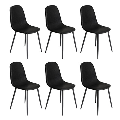 6-Seater Dining Set 1.4m Rectangular Table and Chairs