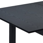 5PC & 7PC Modern Extendable Dining Table Set with Chairs Black & White