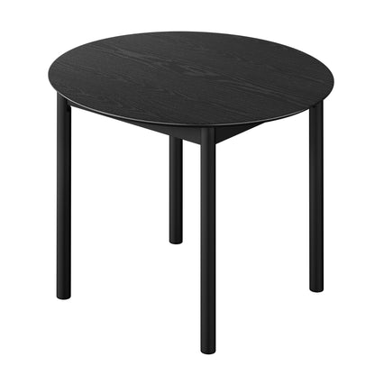 Dining Set Black Rattan 42x44x90cm
