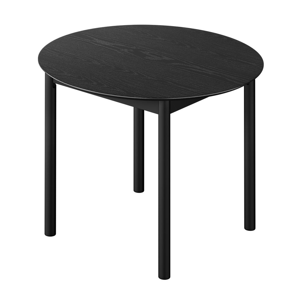 Dining Set Black Rattan