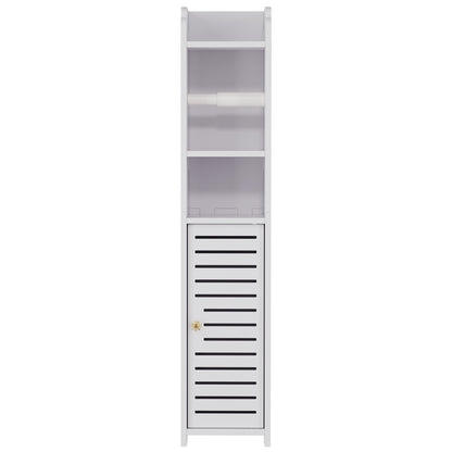 Bathroom Cabinet Toilet Roll Holder Tissue Organizer 3 Tier Floor Cabinet