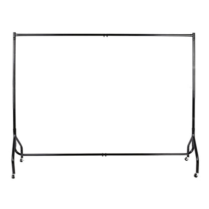Clothes Rack Airer Coat Stand 6FT Rail Wheels
