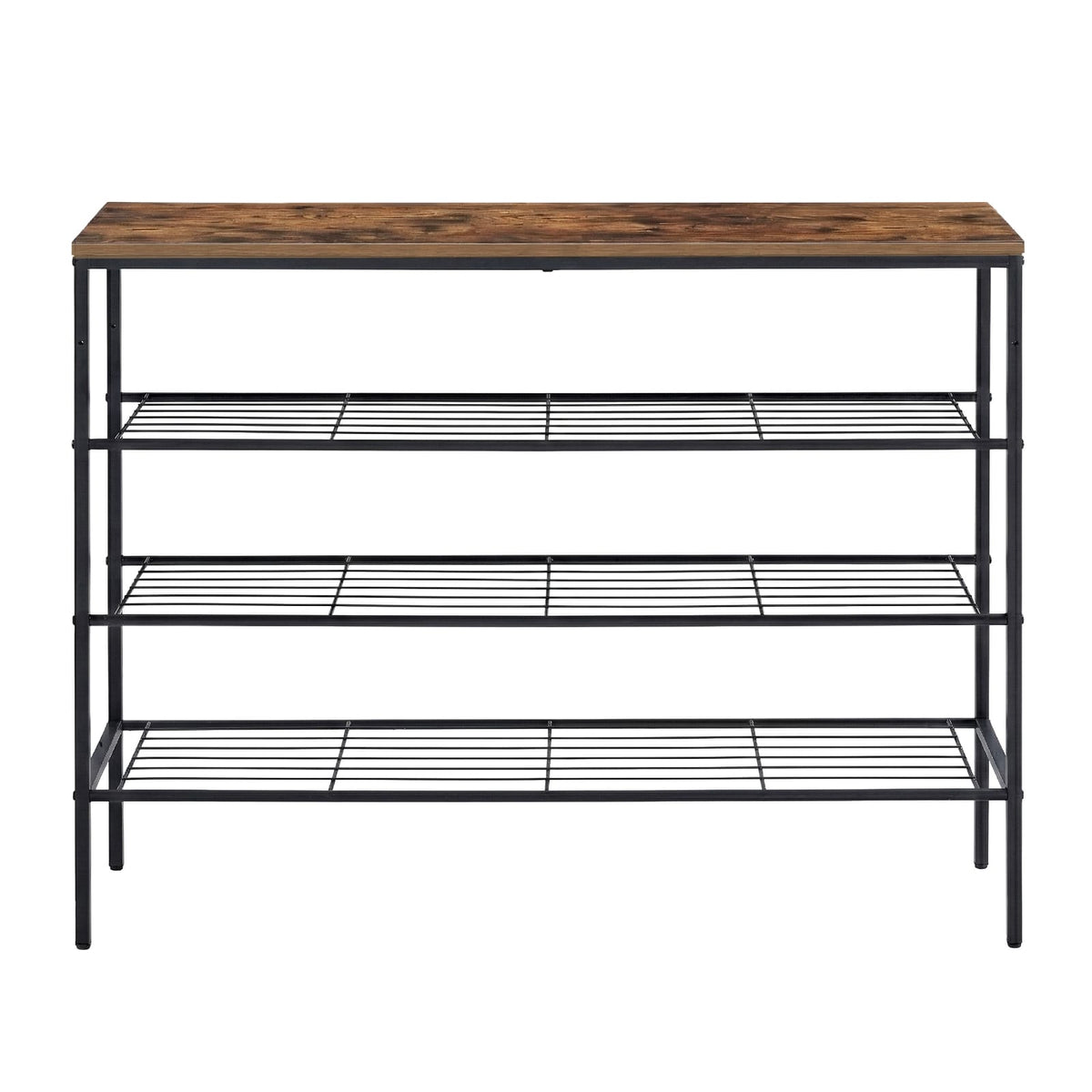Shoe Rack 4 Tier Storage 100x30x75cm
