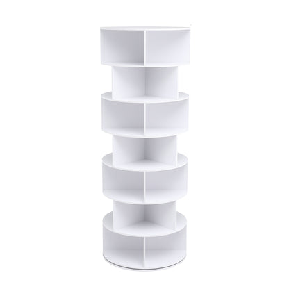 7 Tier Rotating Shoe Rack 28 Pairs White | HomeAndLiving - 4