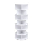 7 Tier Rotating Shoe Rack 28 Pairs White | HomeAndLiving