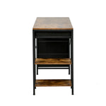 Computer Desk 120cm 6 Fabric Drawers Storage | HomeAndLiving
