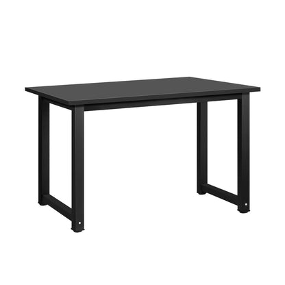 Home Office Desk and Chair Set BK&WH Study Computer Table with Ergonomic Chair