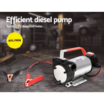 12V Diesel Transfer Pump Extractor Oil Fuel Electric Bowser Auto Display