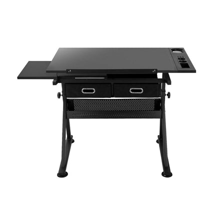 Drawing Desk Adjustable Stool Set 46x31x10cm
