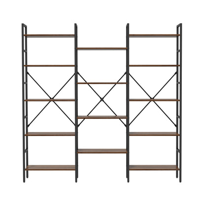 14 Tier Display Shelf Stand Bookshelf Metal Storage 1.76m