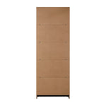 Bookshelf Display Shelf 5-Tier Black