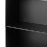 Bookshelf Display Shelf 5-Tier Black