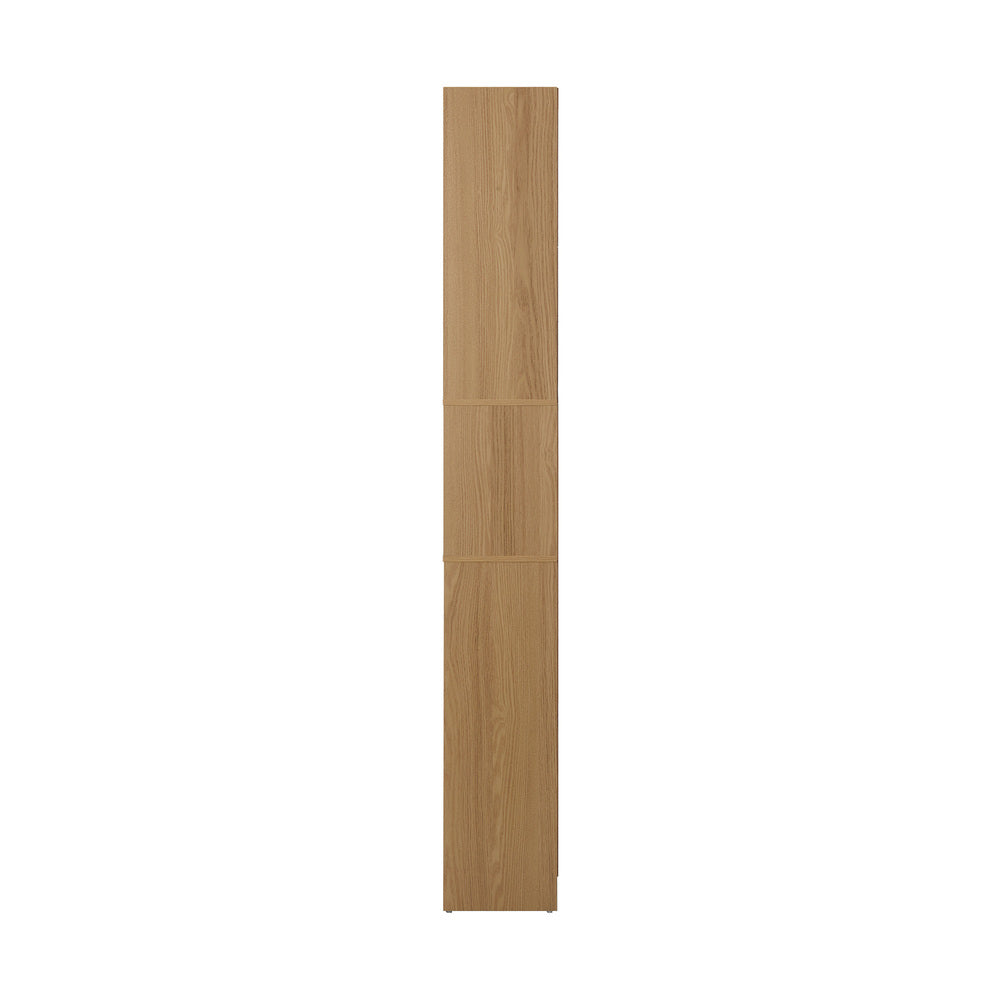 Bookshelf Display Shelf 5-Tier Natural