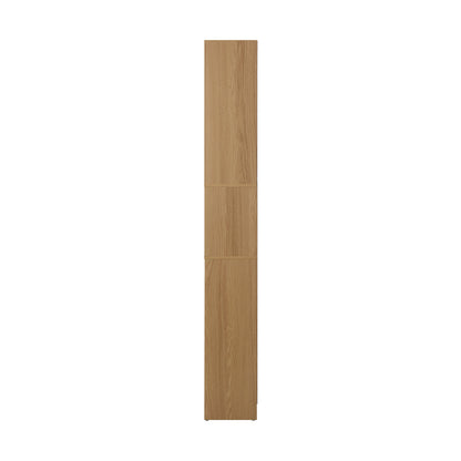 Bookshelf Display Shelf 5-Tier Natural