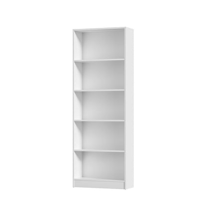 Bookshelf Display Shelf 5-Tier Natural