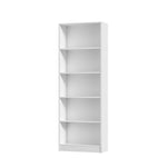 Bookshelf Display Shelf 5-Tier Natural
