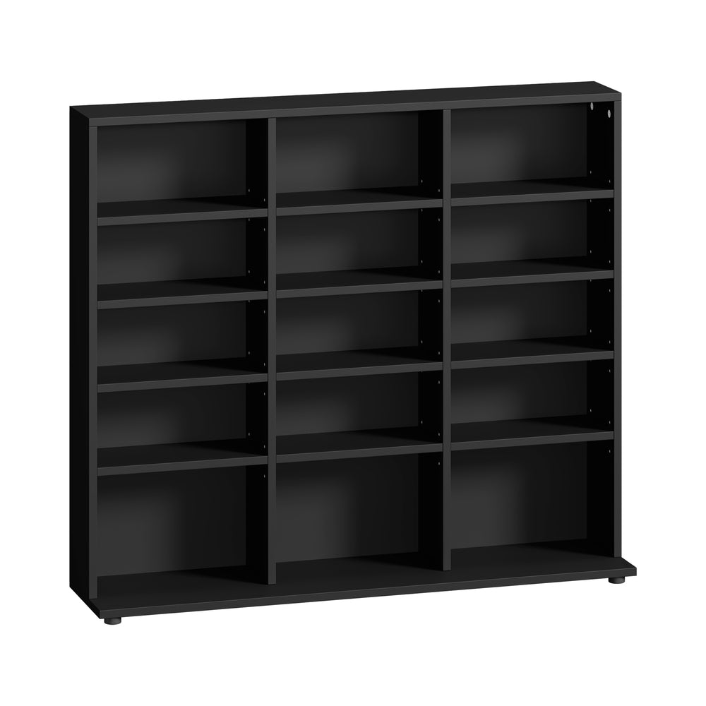 Bookshelf Display Shelf Bookcase CD Media Storage Rack