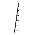 Corner Ladder Shelf 6-Tier Display Rack Black