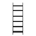 Corner Ladder Shelf 6-Tier Display Rack Black