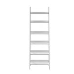 Corner Ladder Shelf 6-Tier Display Rack Black