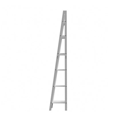Corner Ladder Shelf 6-Tier Display Rack Black
