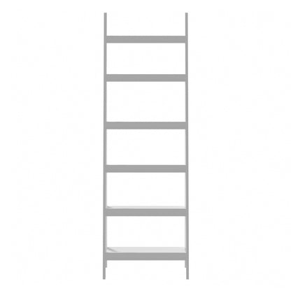 Corner Ladder Shelf 6-Tier Display Rack Black