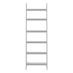 Corner Ladder Shelf 6-Tier Display Rack Black