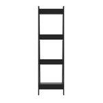 Display Shelf 4 Tier Corner Ladder Shelves Black