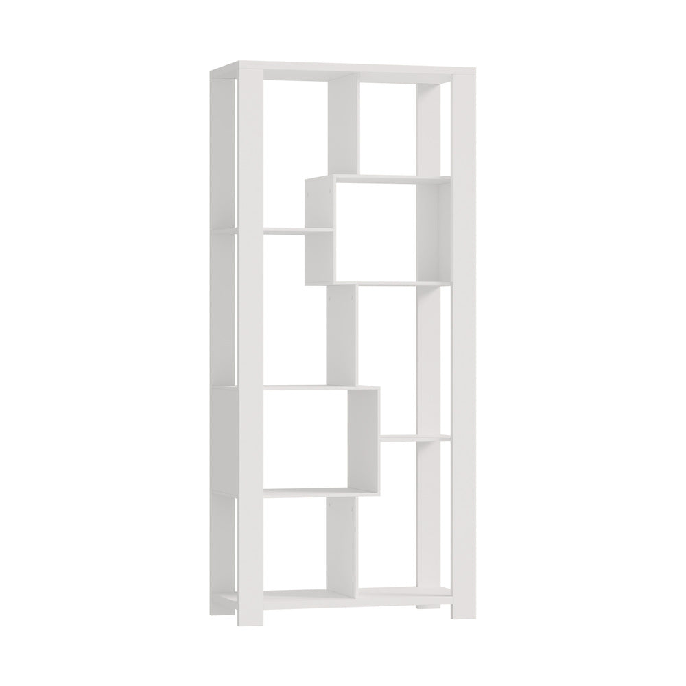 Display Shelf Open Multi-tier Shelves White