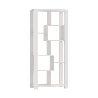 Display Shelf Open Multi-tier Shelves White
