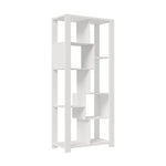 Display Shelf Open Multi-tier Shelves White