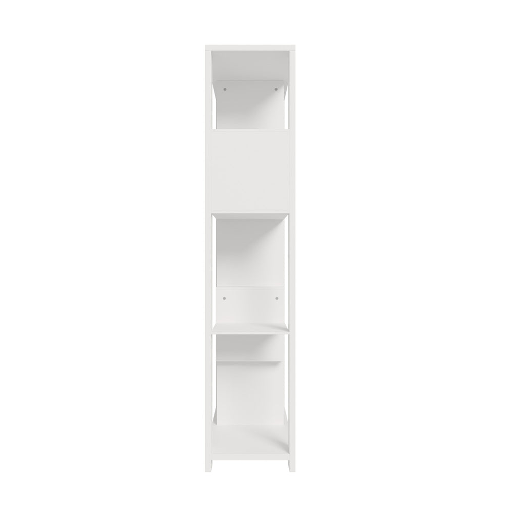 Display Shelf Open Multi-tier Shelves White