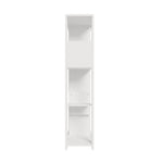 Display Shelf Open Multi-tier Shelves White