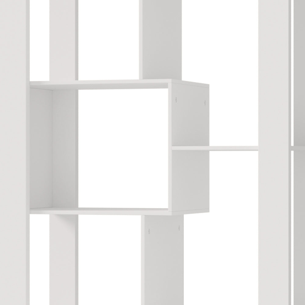 Display Shelf Open Multi-tier Shelves White