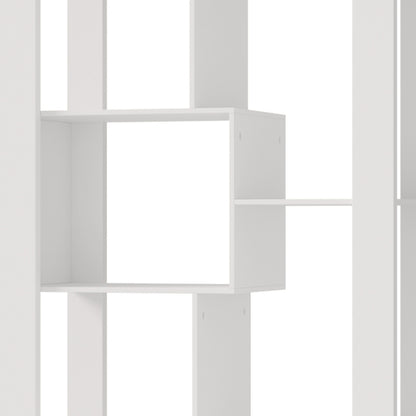 Display Shelf Open Multi-tier Shelves White
