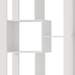 Display Shelf Open Multi-tier Shelves White