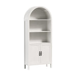 Arched Bookshelf Display Storage White | HomeAndLiving
