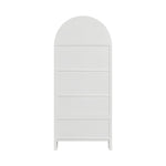 Arched Bookshelf Display Storage White | HomeAndLiving