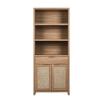 5-Tier Adjustable Display Shelf Bookcase Storage Cabinet Home Organizer