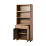 5-Tier Adjustable Display Shelf Bookcase Storage Cabinet Home Organizer