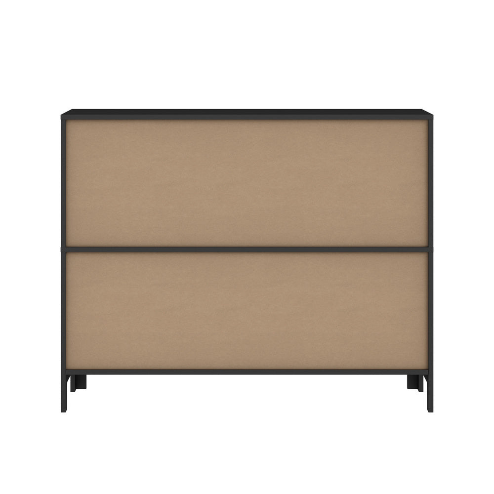 Display Shelf Storage Stand Bookshelf Black