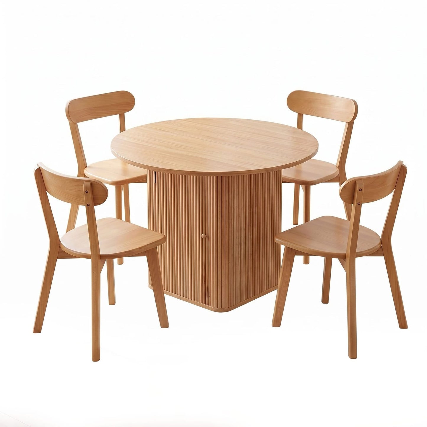 Dining Set Natural Timber King