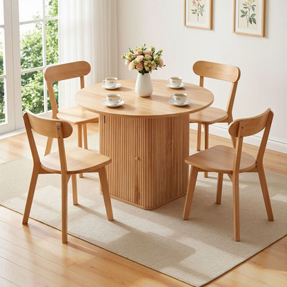 Dining Set Natural Timber King