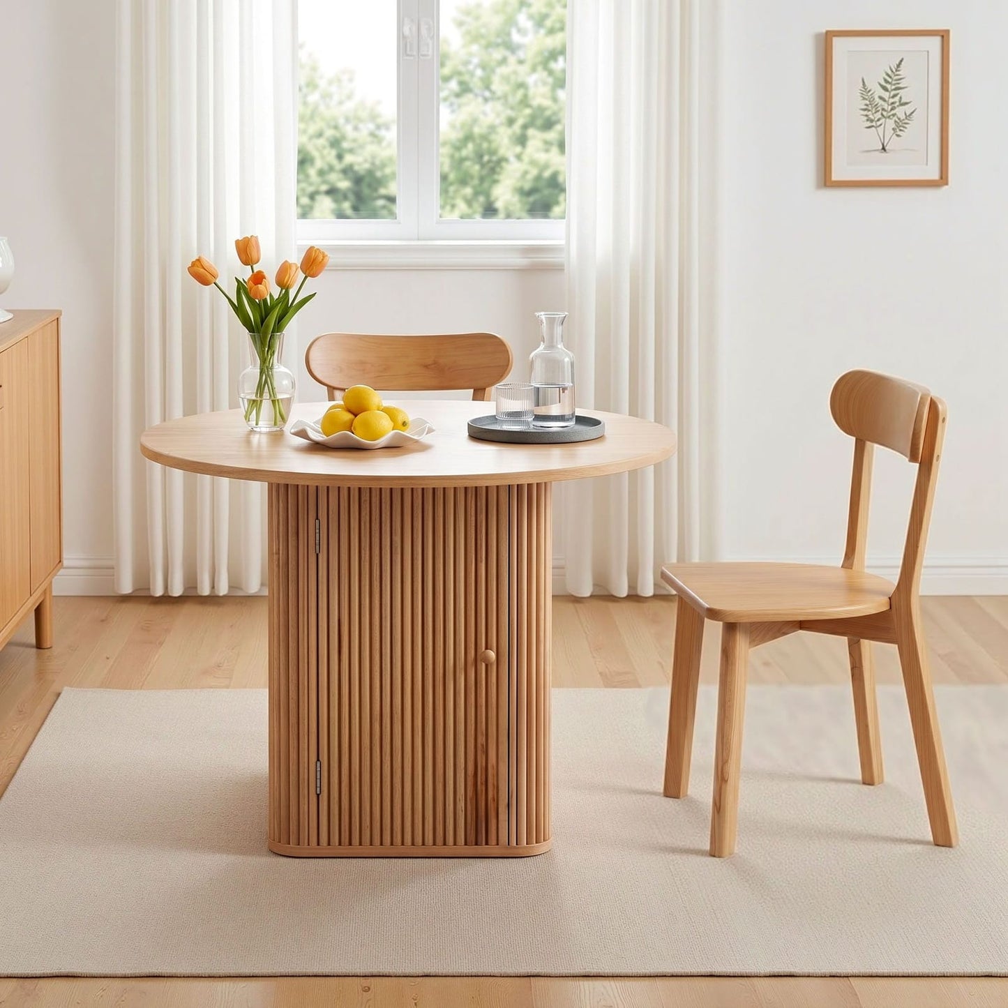 Dining Set Natural Timber King